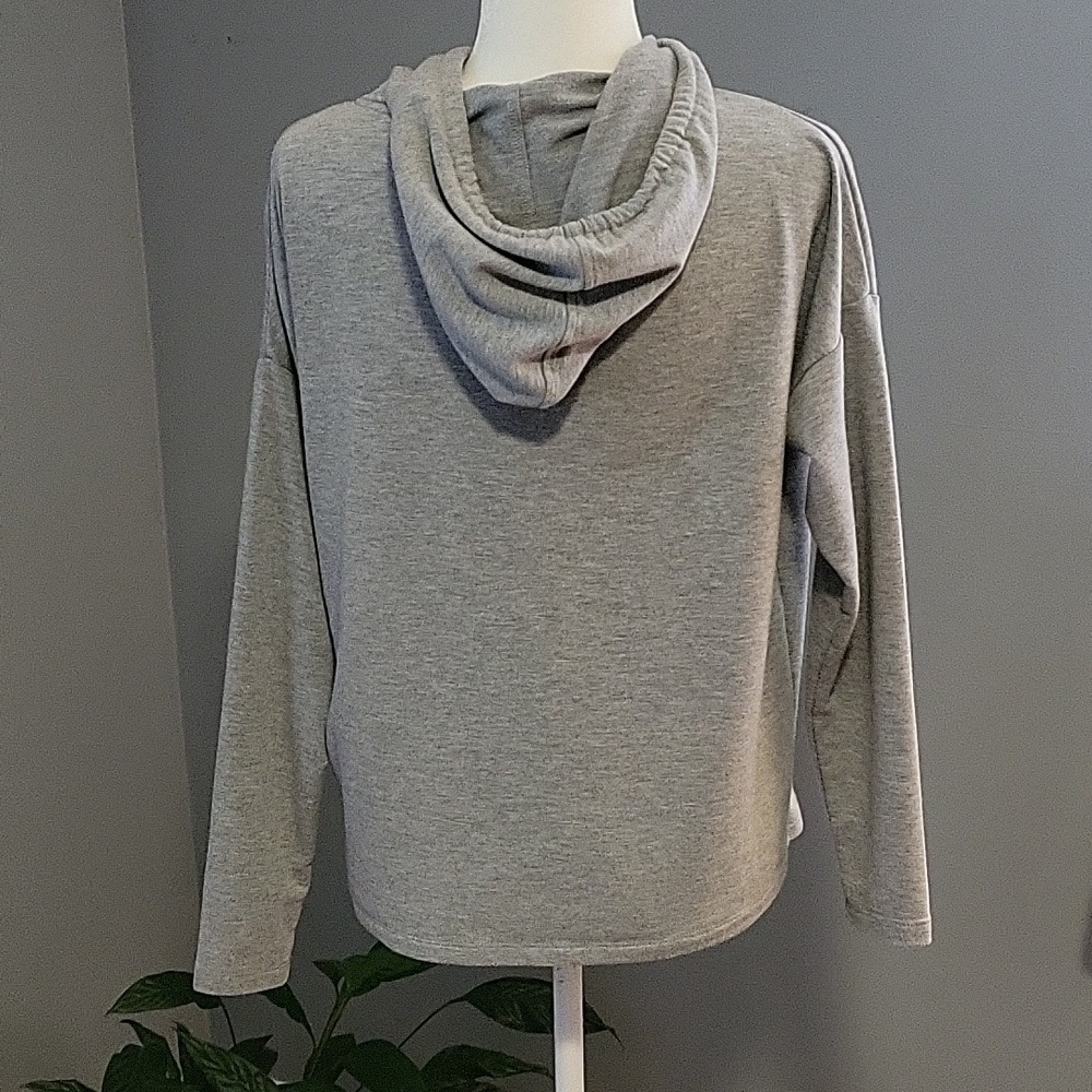 Rae Dunn Gray Mama Bear Pullover Hoodie - Size XS - Picture 2 of 5